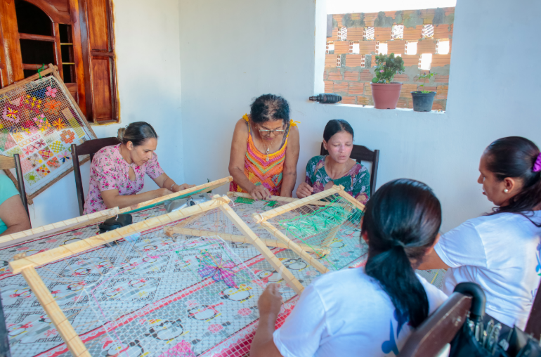 Bonsucesso celebra o Bordado Filé com oficinas que fortalecem a cultura local